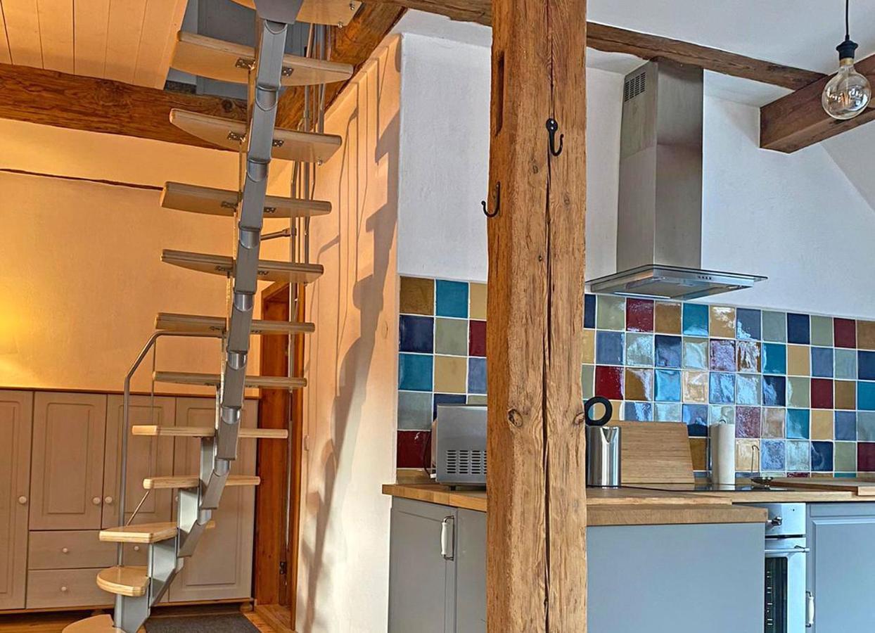 Ferienwohnung Im Forsthaus Am See Schwarz エクステリア 写真