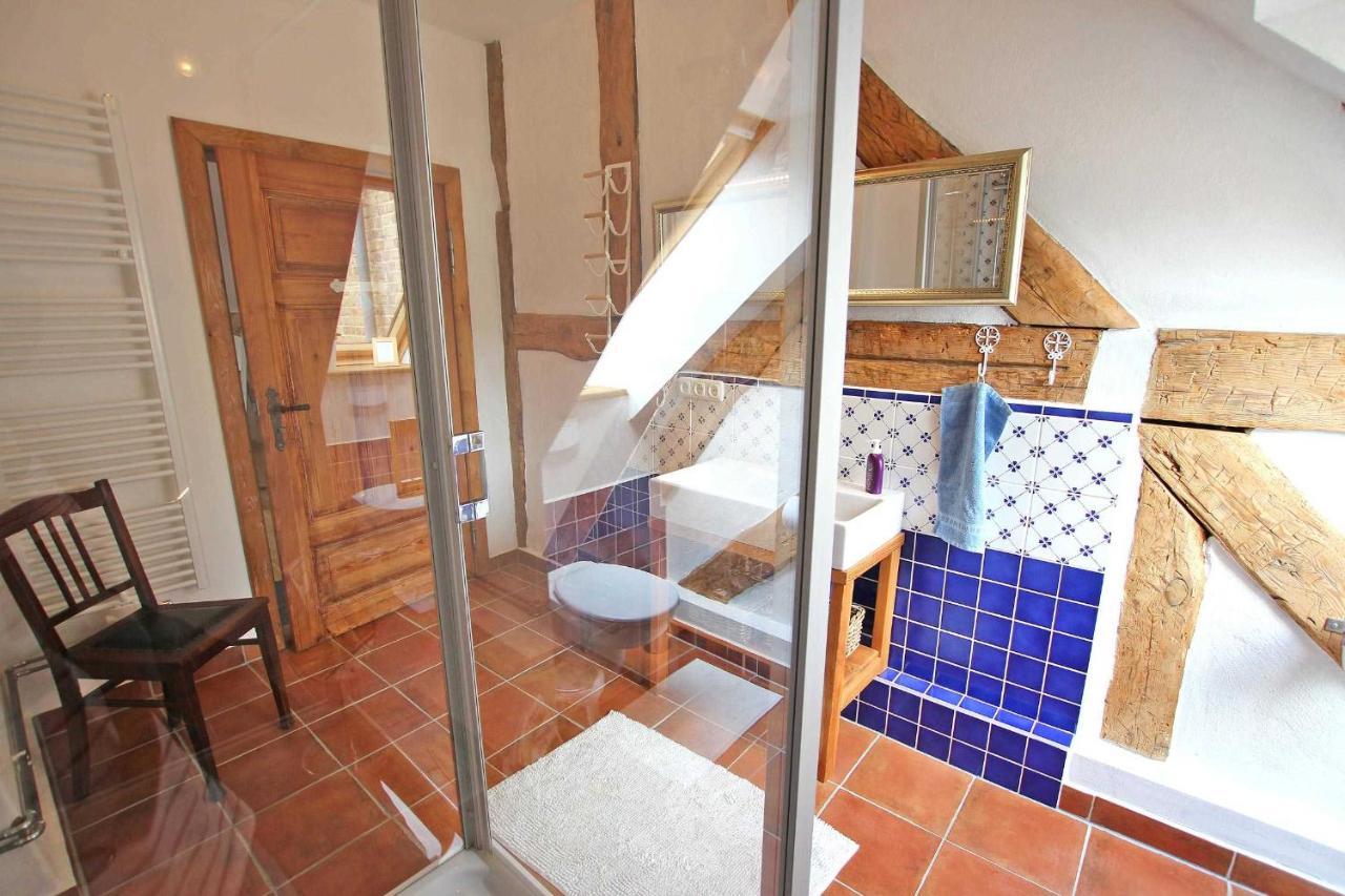 Ferienwohnung Im Forsthaus Am See Schwarz エクステリア 写真